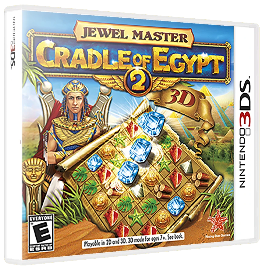 Jewel Master: Cradle of Egypt 2 3D box art