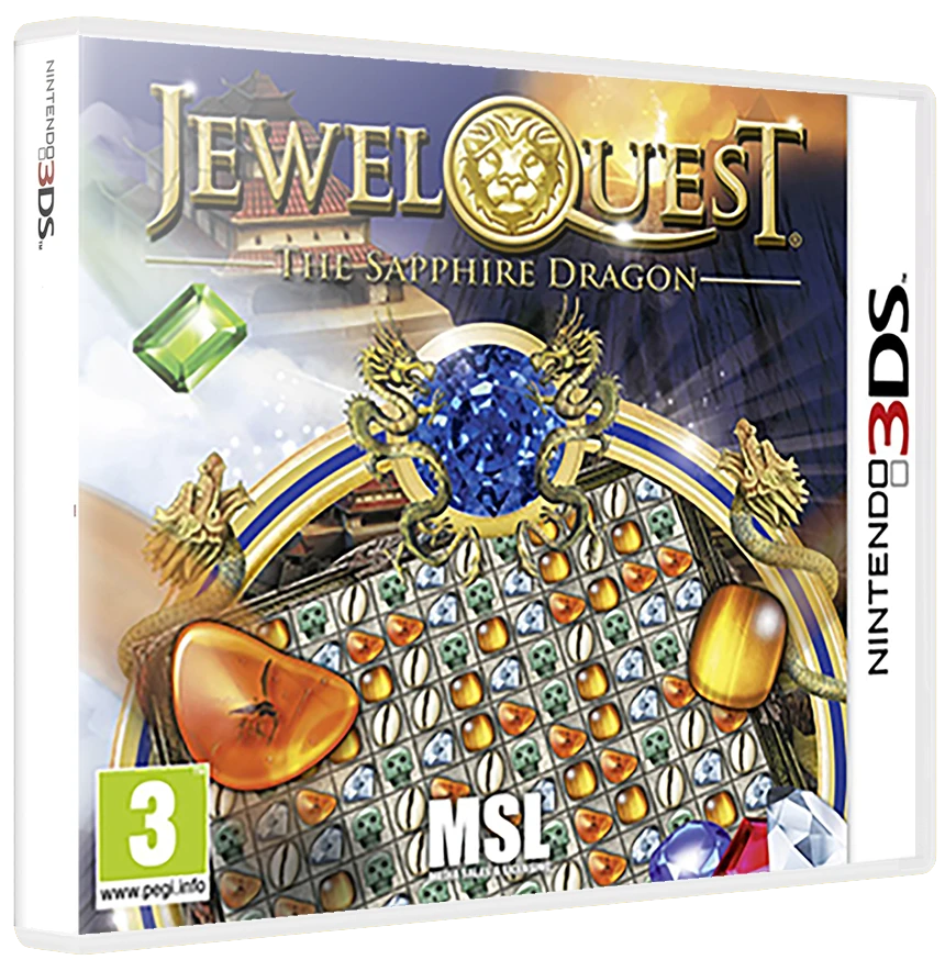 Jewel Quest: The Sapphire Dragon box art