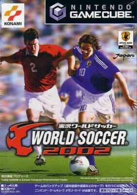 Jikkyo World Soccer 2002 box art