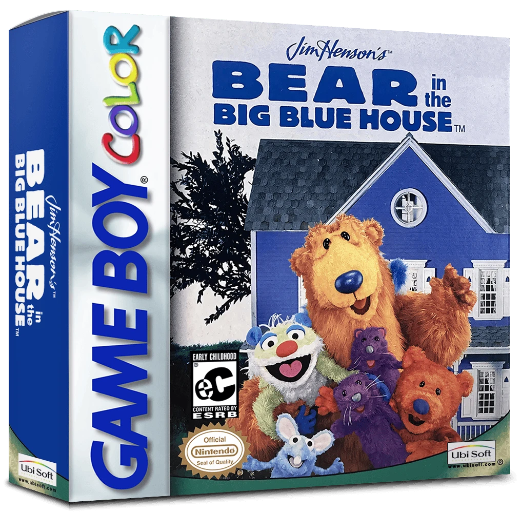 Jim Henson's Bear in the Big Blue House box art