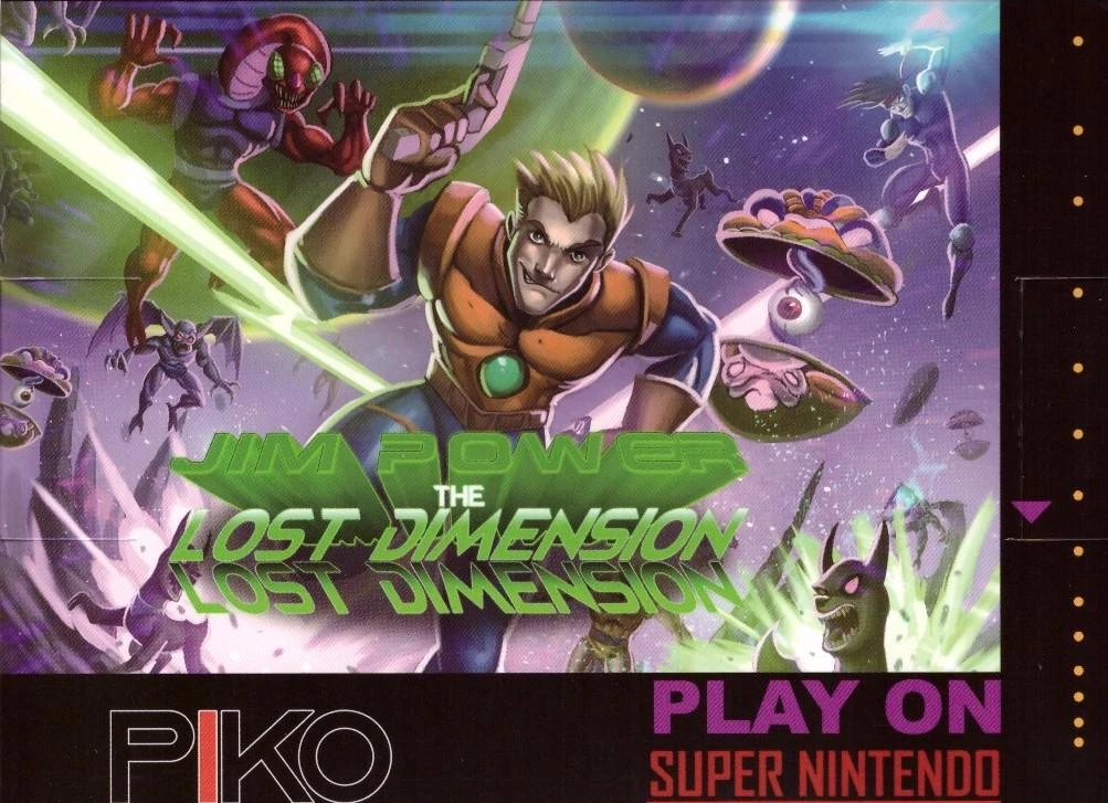 Jim Power The Lost Dimension [Homebrew] box art