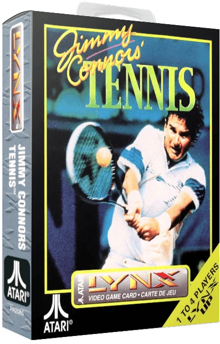Jimmy Connors Tennis box art