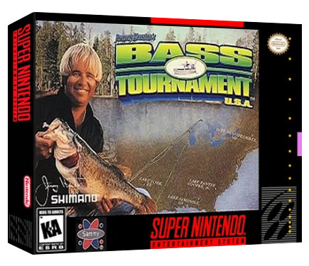 Jimmy Houston's Bass Tournament U.S.A. box art