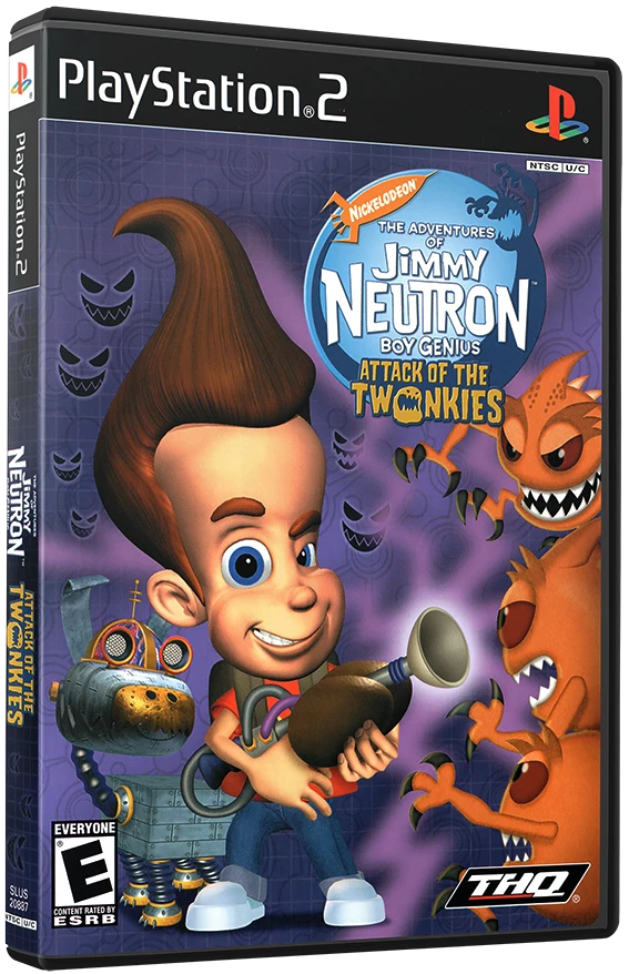 Jimmy Neutron Boy Genius: Attack of the Twonkies box art