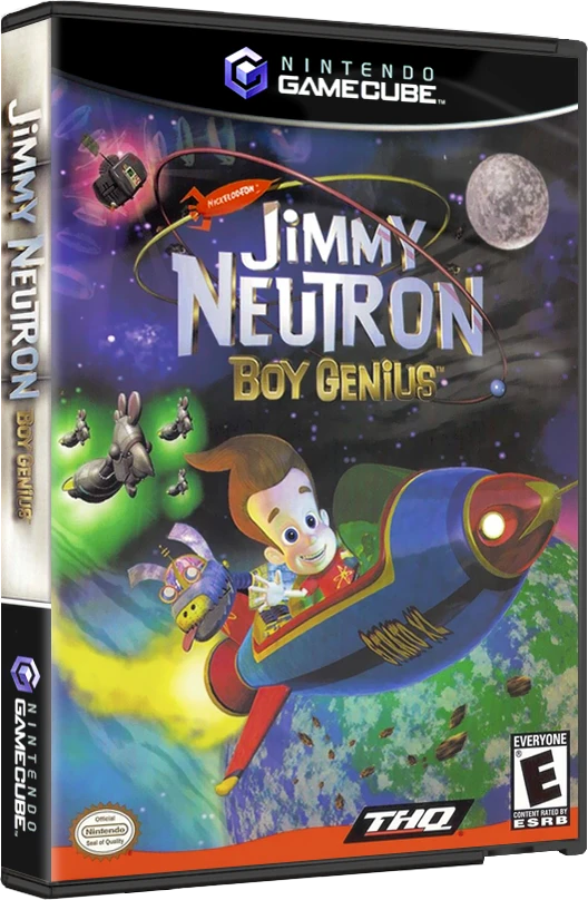 Jimmy Neutron Boy Genius box art