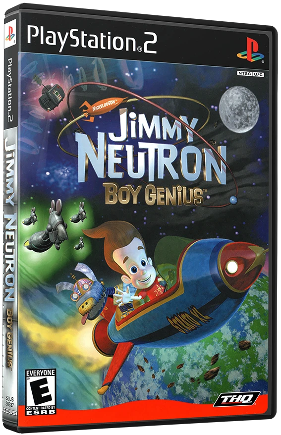 Jimmy Neutron Boy Genius box art