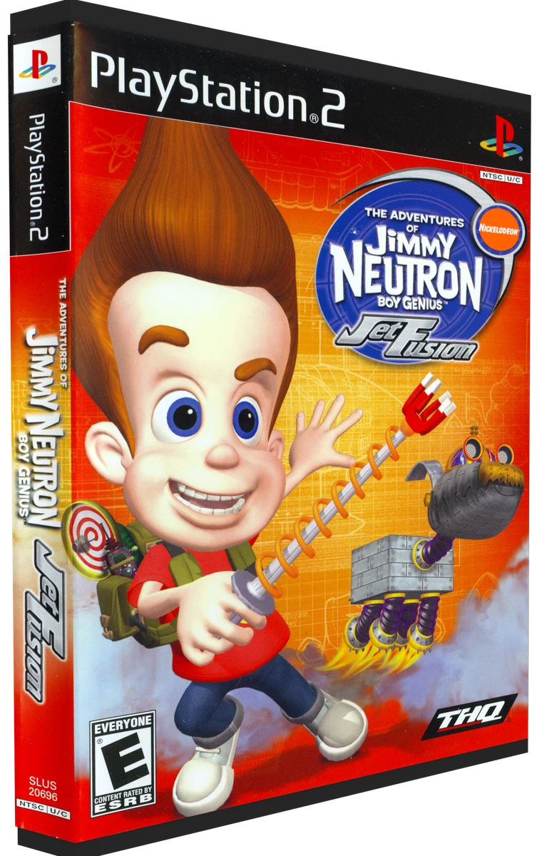 Jimmy Neutron Jet Fusion box art