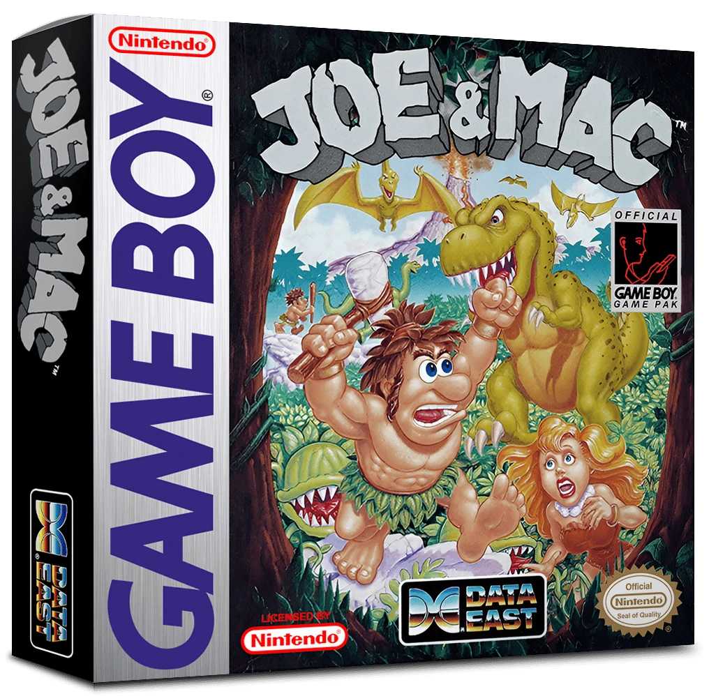 Joe & Mac: Caveman Ninja box art