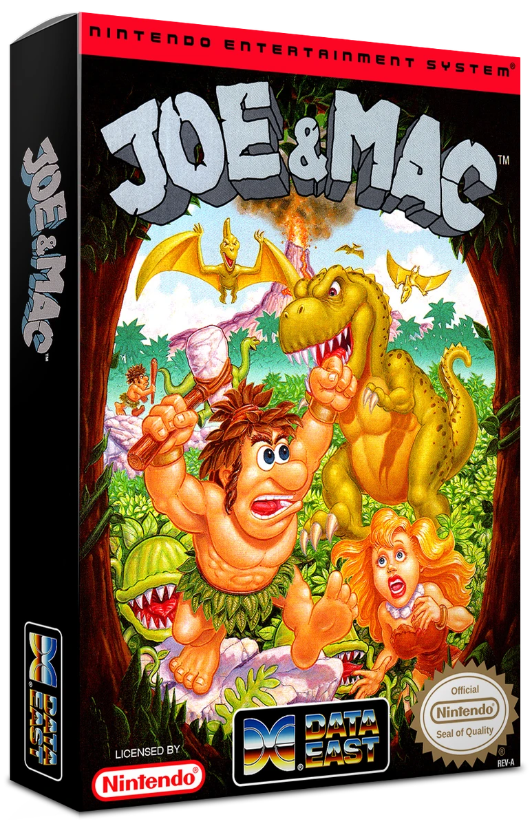 Joe and Mac box art