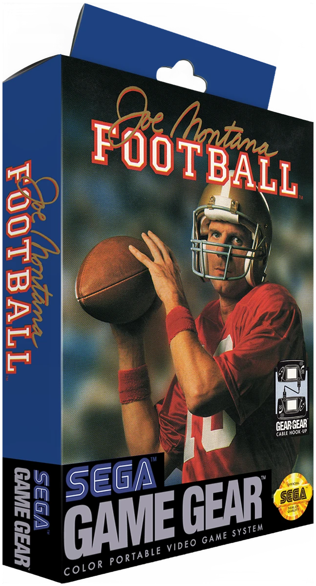 Joe Montana Football box art