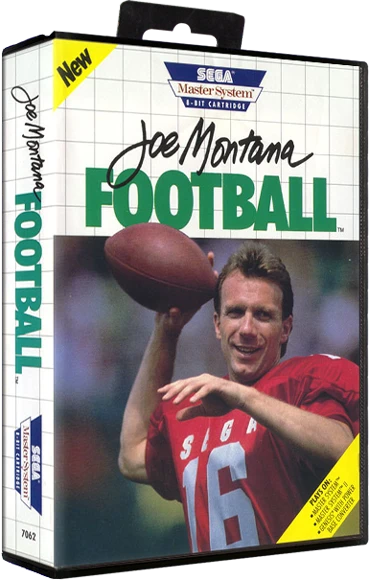 Joe Montana Football box art