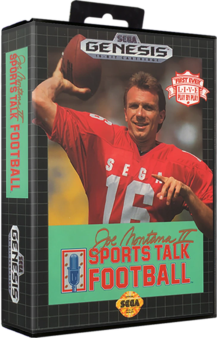 Joe Montana II: Sports Talk Football [SEGA Classic] box art
