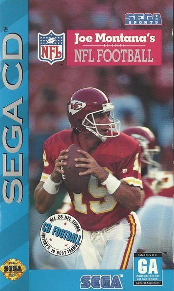 Joe Montana NFL Football box art