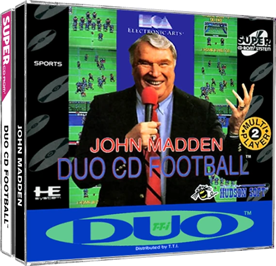 John Madden Duo CD Football box art