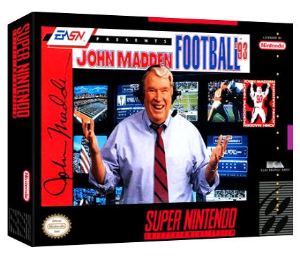 John Madden Football '93 box art