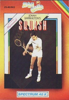 Jonah Barrington's Squash box art