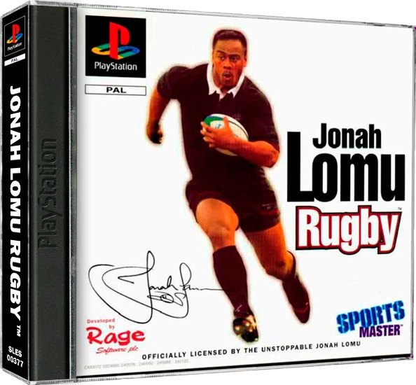 Jonah Lomu Rugby box art
