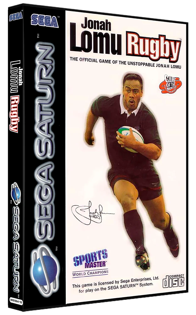 Jonah Lomu Rugby box art
