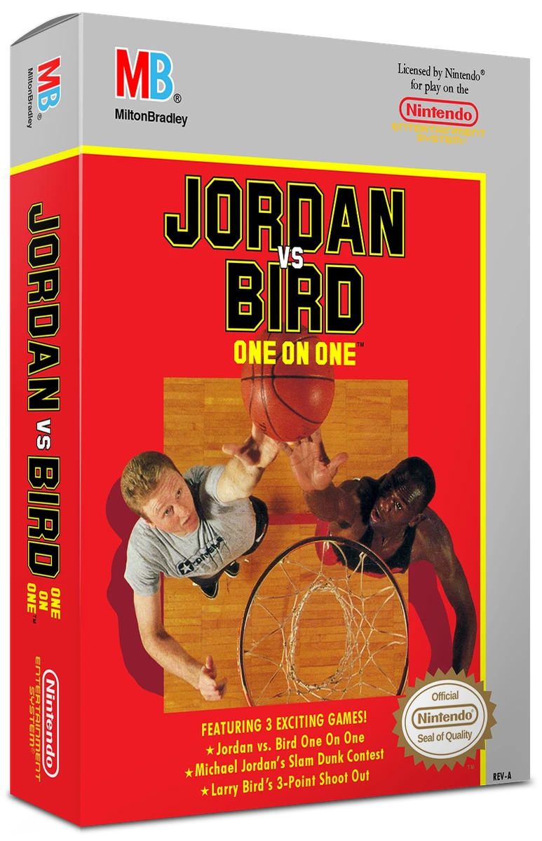 Jordan vs Bird One on One box art