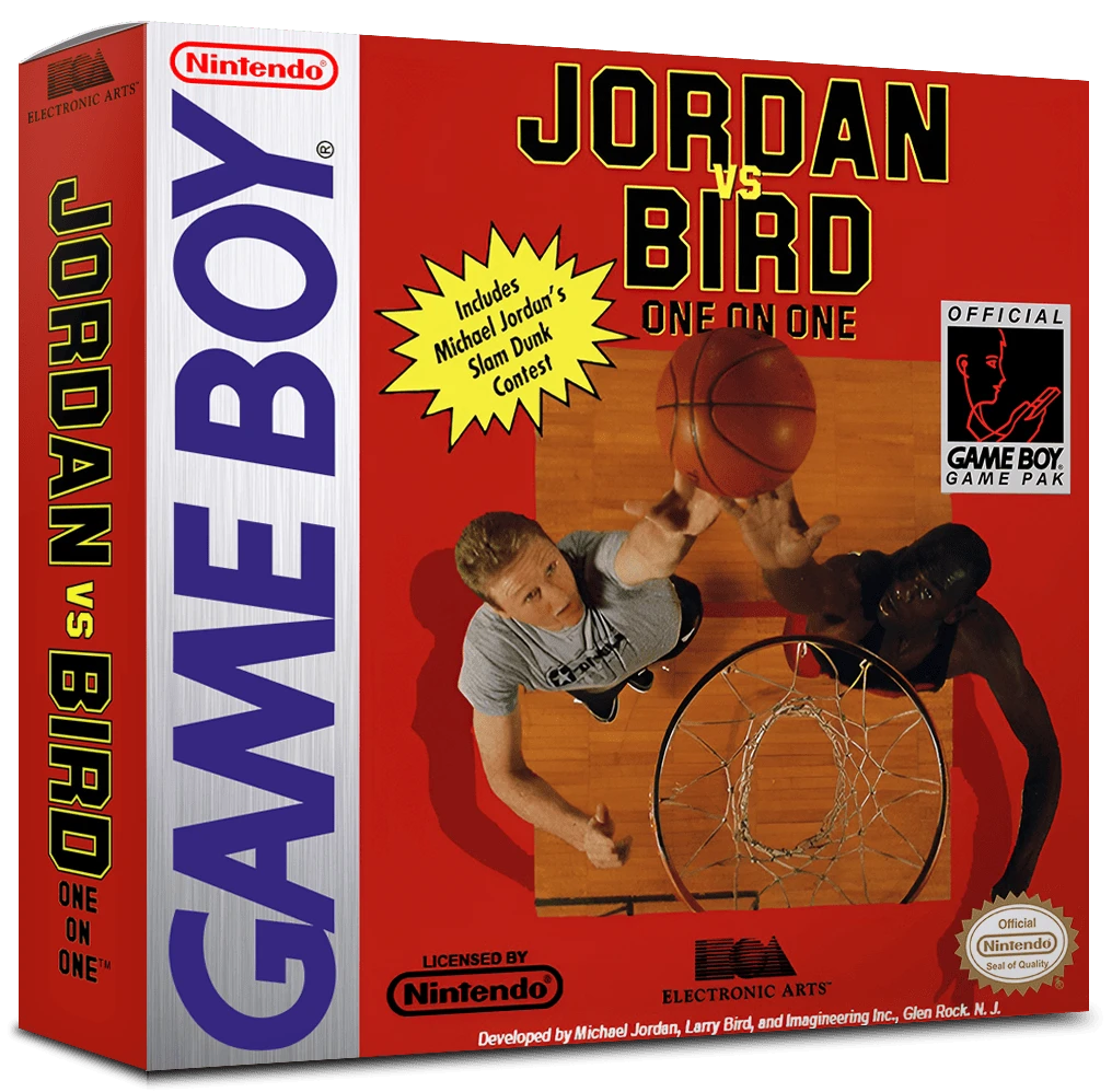 Jordan vs. Bird: One on One box art