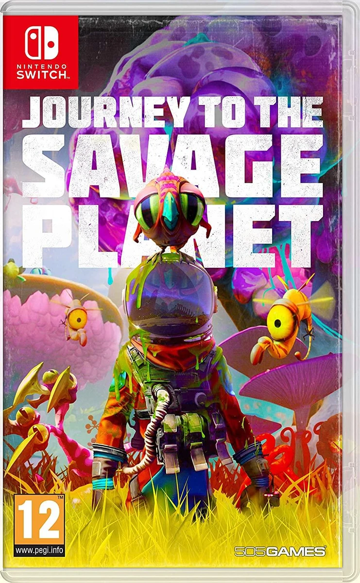 Journey to Savage Planet box art