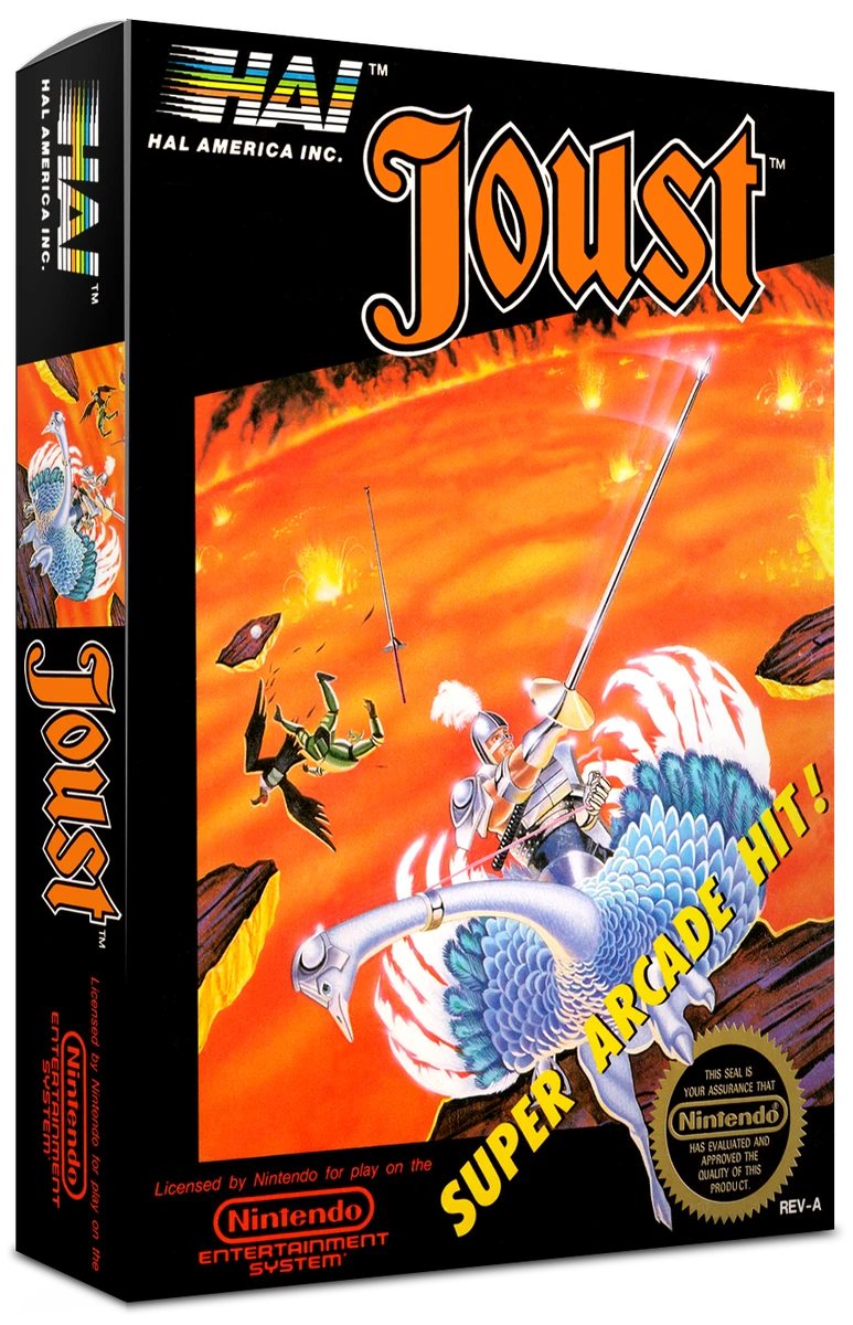 Joust box art