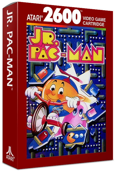 Jr. Pac-Man box art