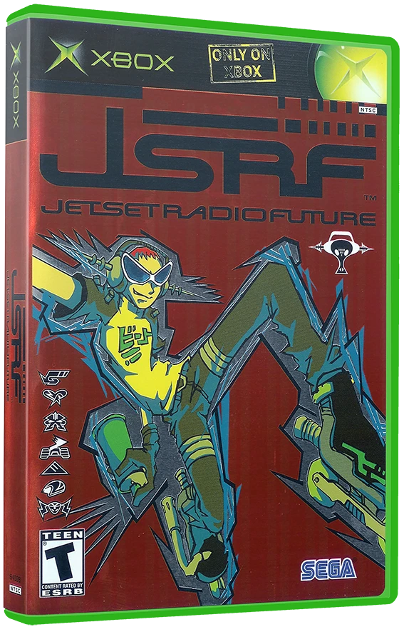JSRF Jet Set Radio Future box art