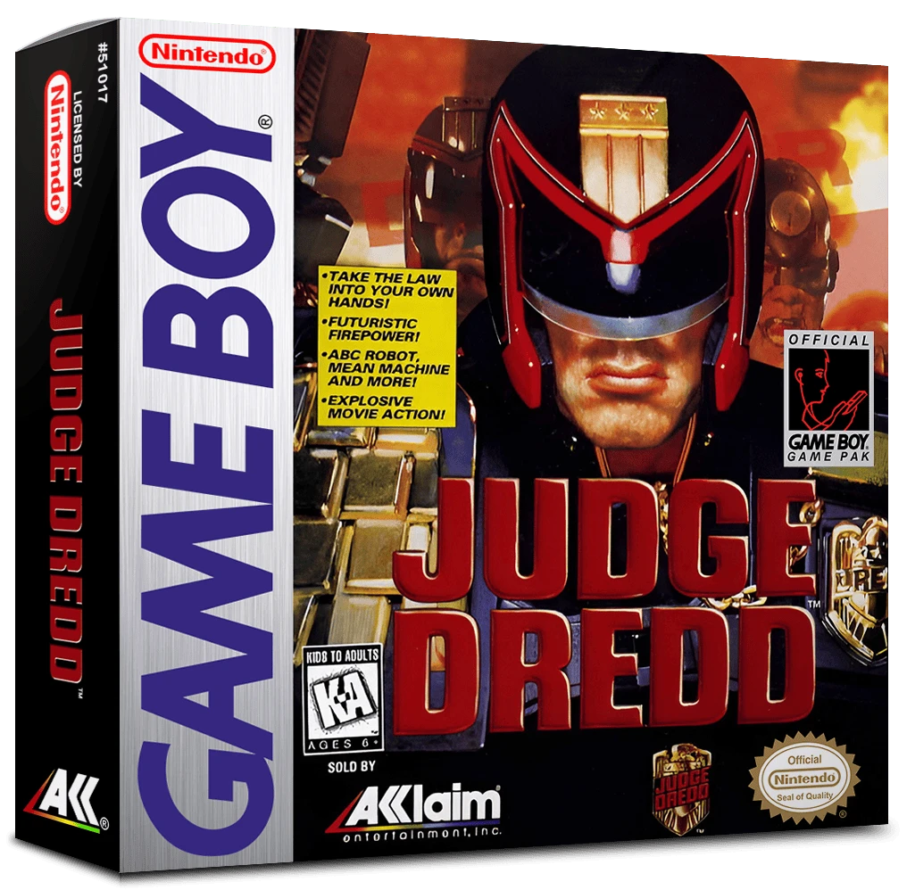 Judge Dredd box art