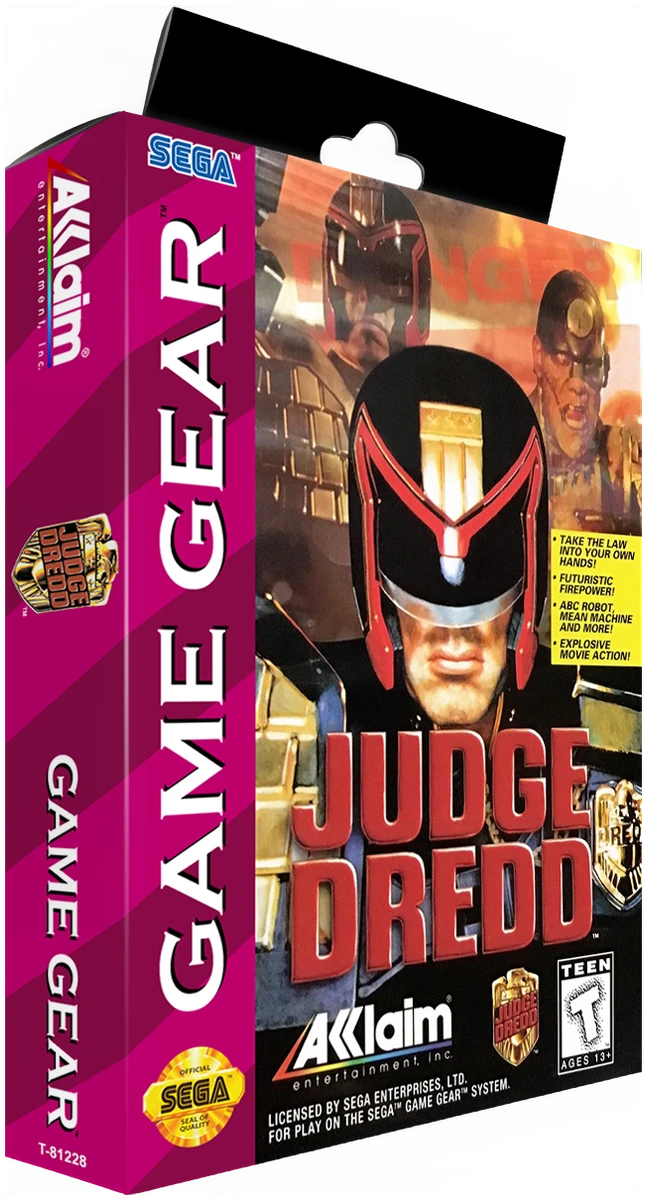 Judge Dredd box art