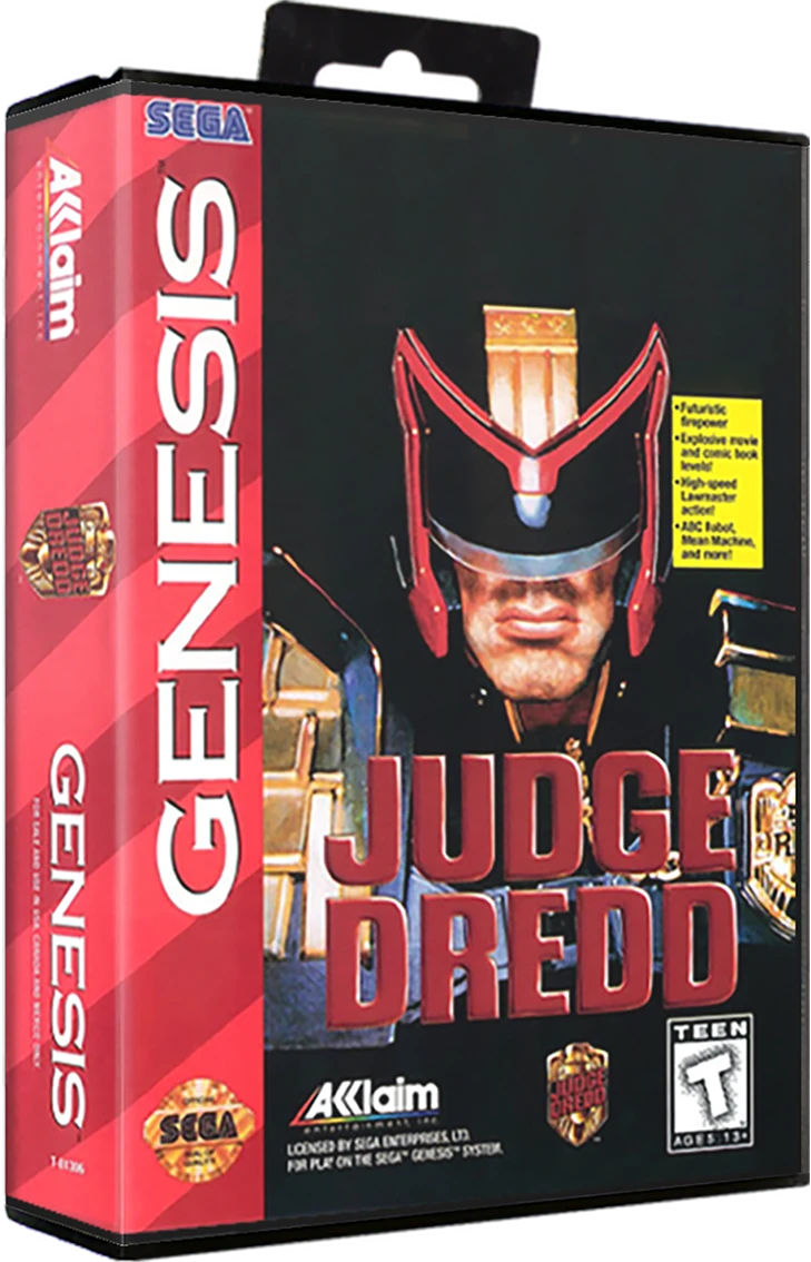 Judge Dredd box art
