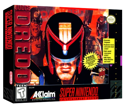 Judge Dredd box art
