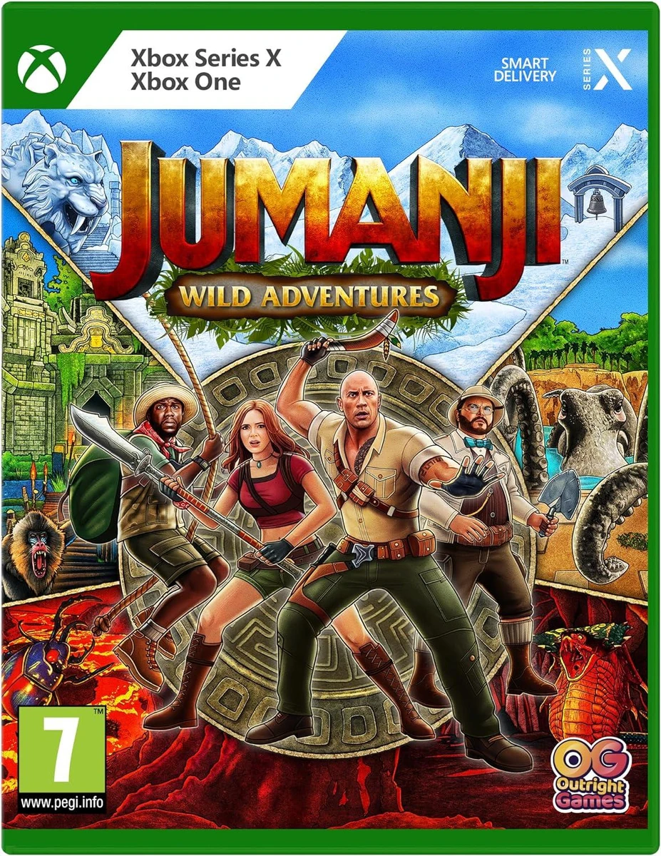 Jumanji: Wild Adventures box art
