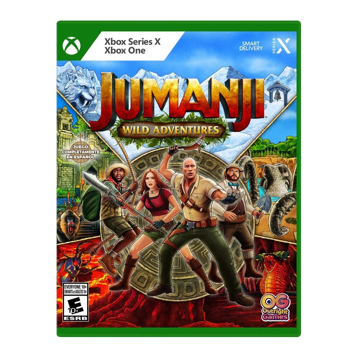Jumanji Wild Adventures box art
