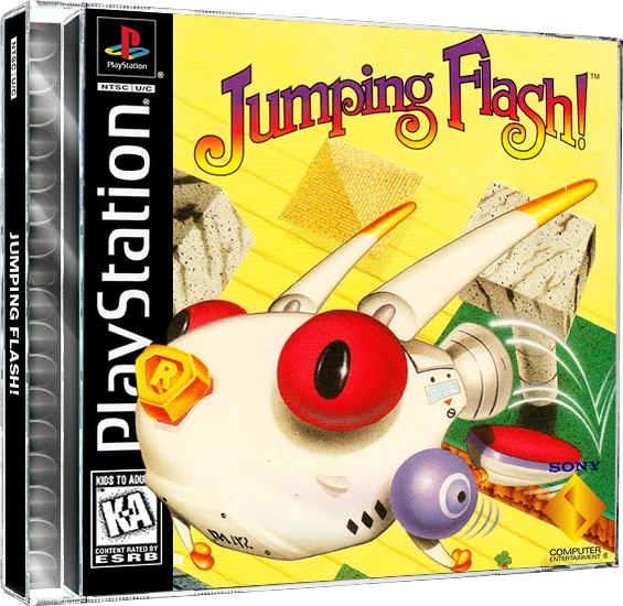 Jumping Flash box art