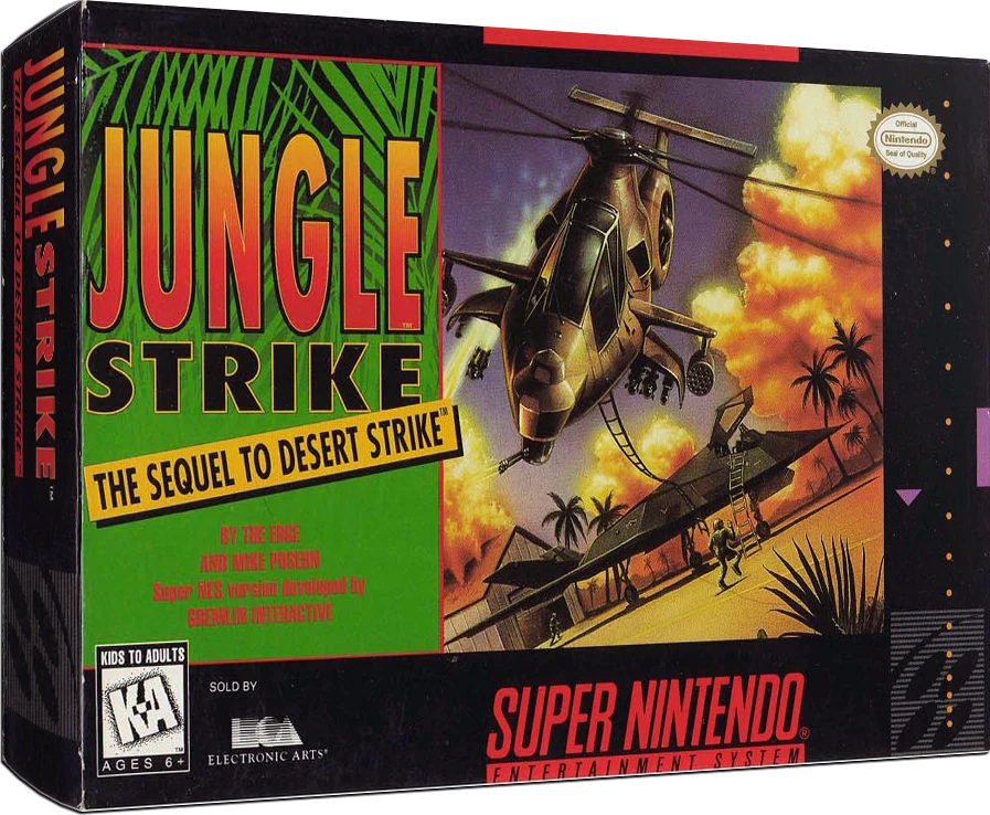 Jungle Strike box art