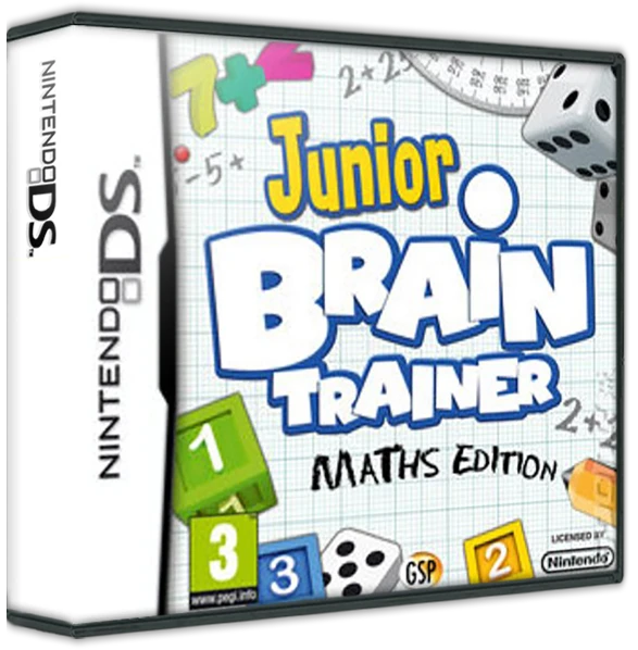 Junior Brain Trainer Maths Edition box art