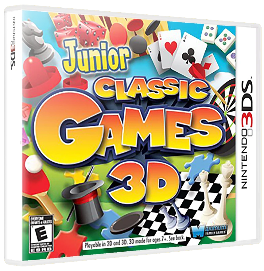 Junior Games 3D box art