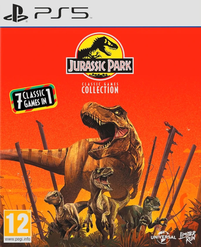 Jurassic Park: Classic Games Collection box art
