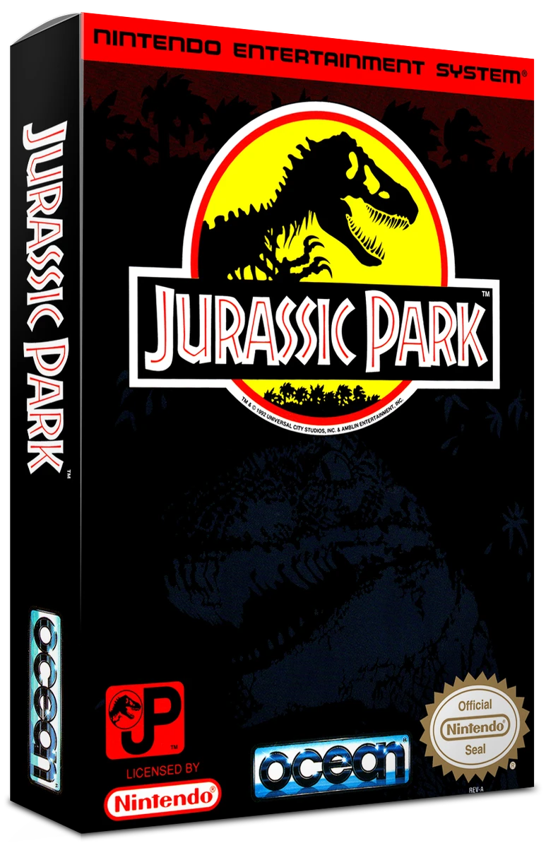 Jurassic Park box art