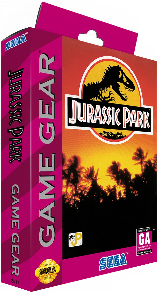 Jurassic Park box art