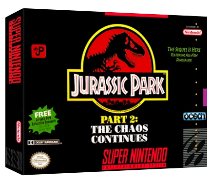 Jurassic Park Part 2: The Chaos Continues [Collector's Edition] box art