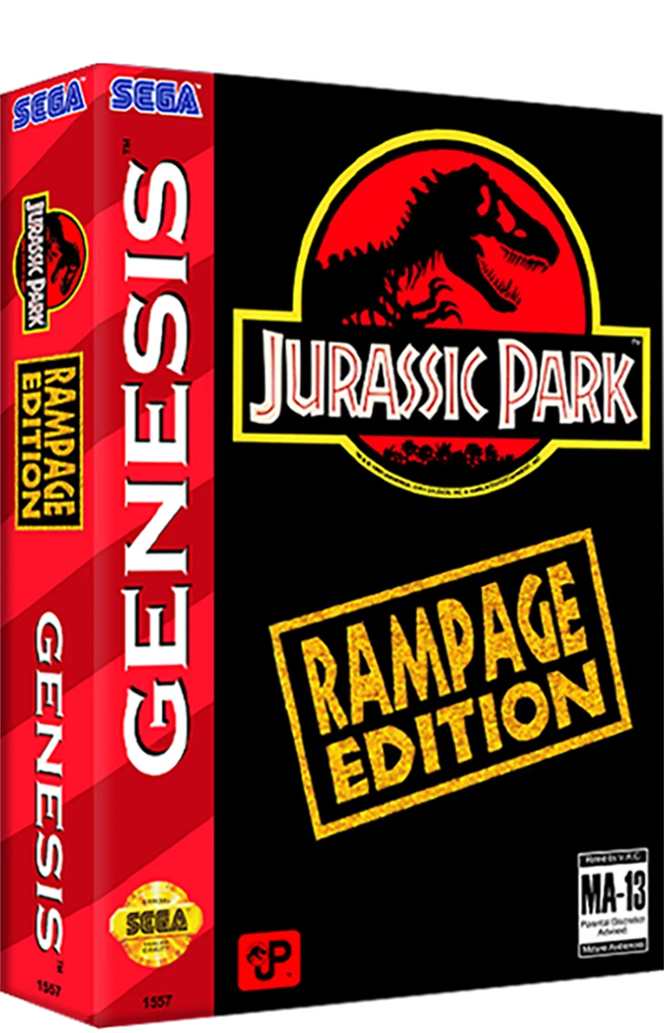 Jurassic Park: Rampage Edition box art