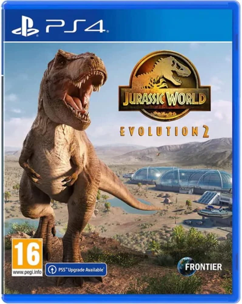 Jurassic World Evolution 2 box art