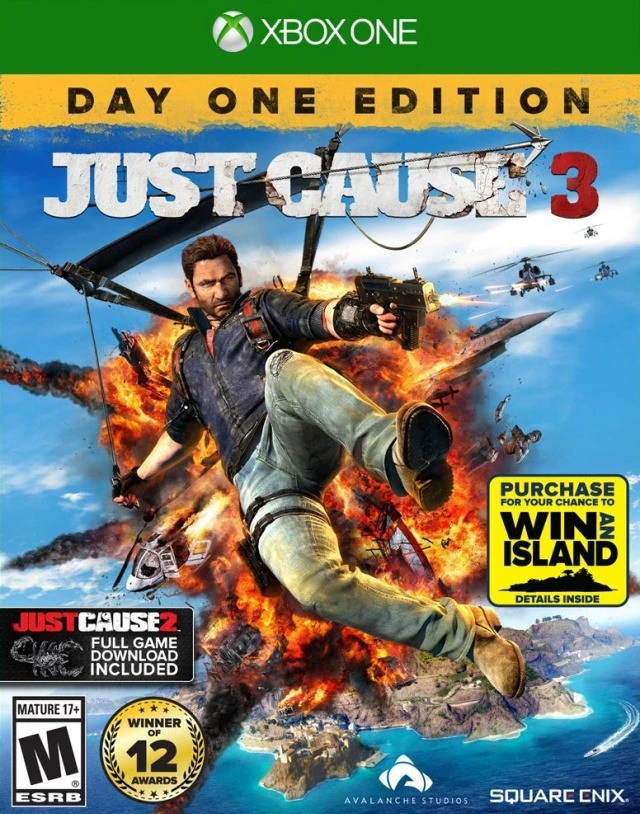 Just Cause 3 box art