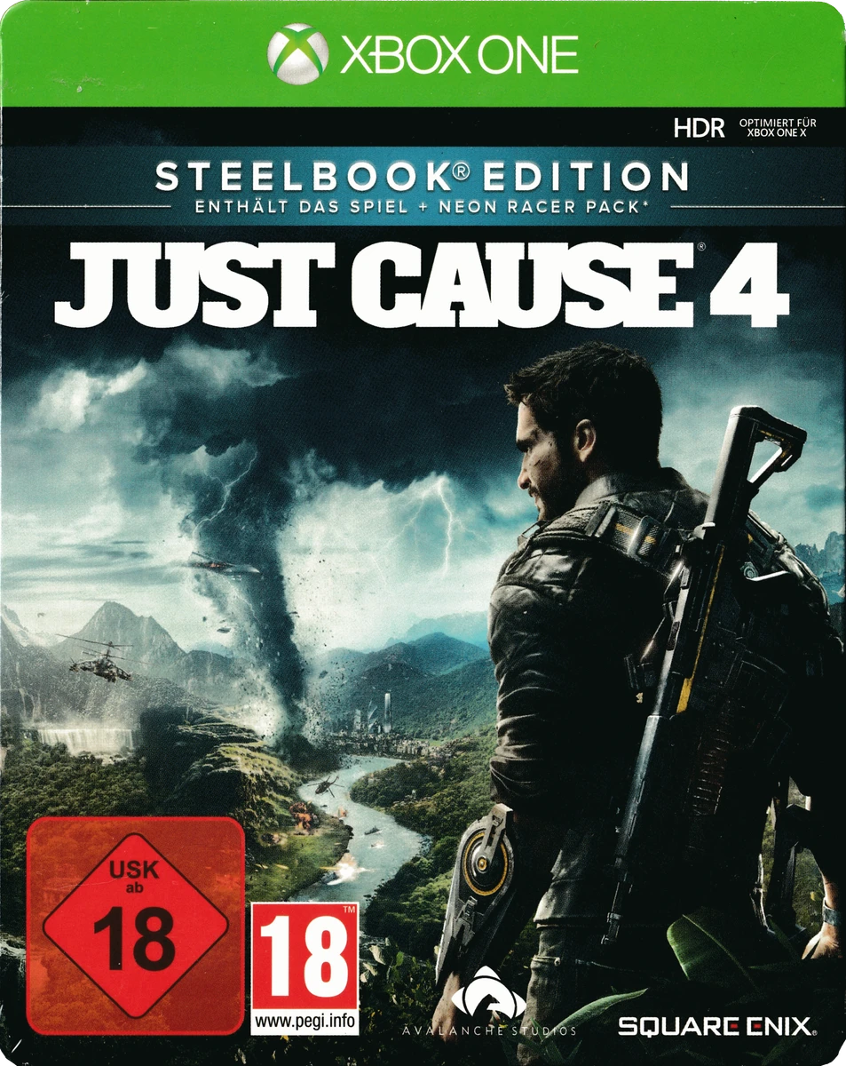 Just Cause 4 box art