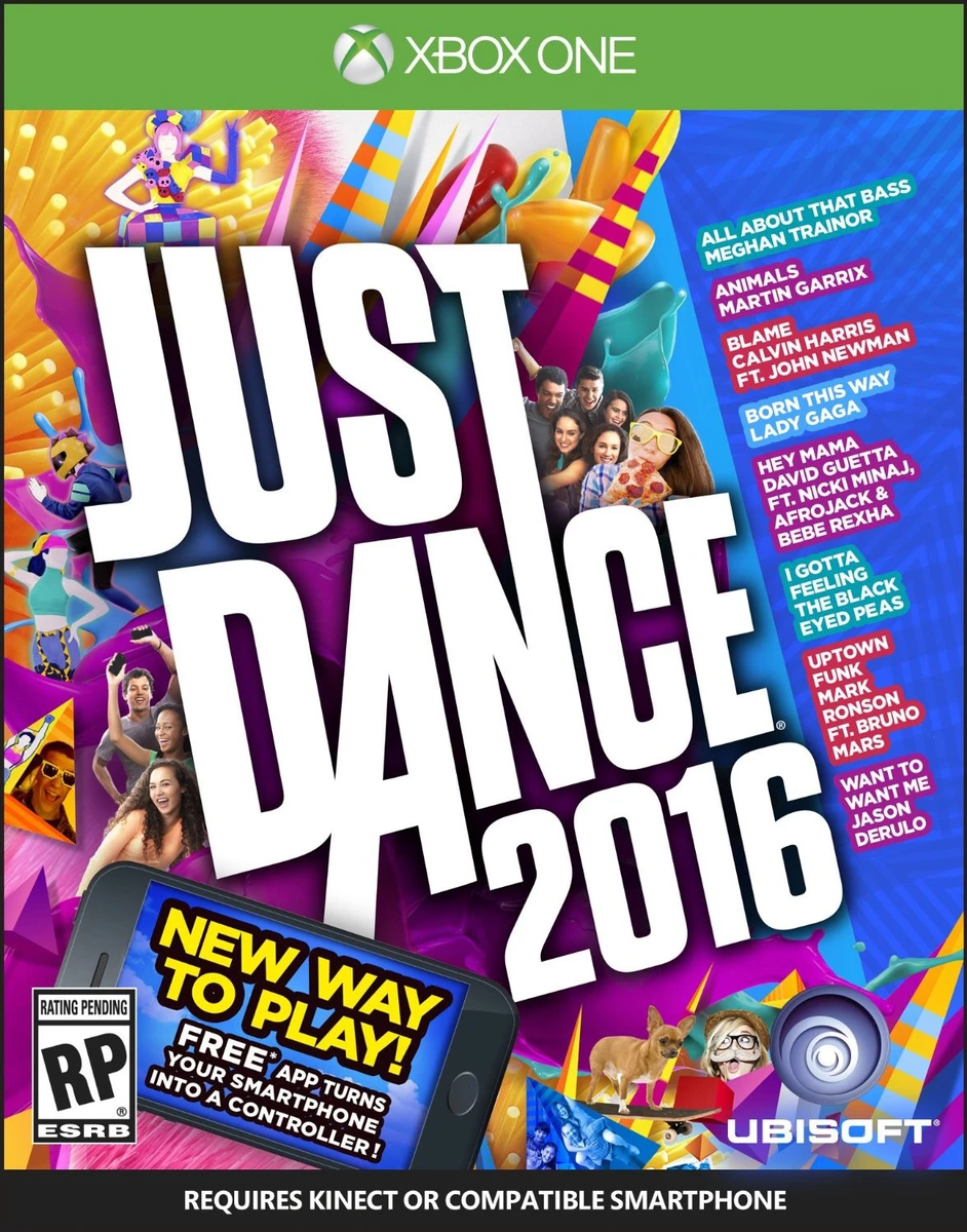 Just Dance 2016 box art