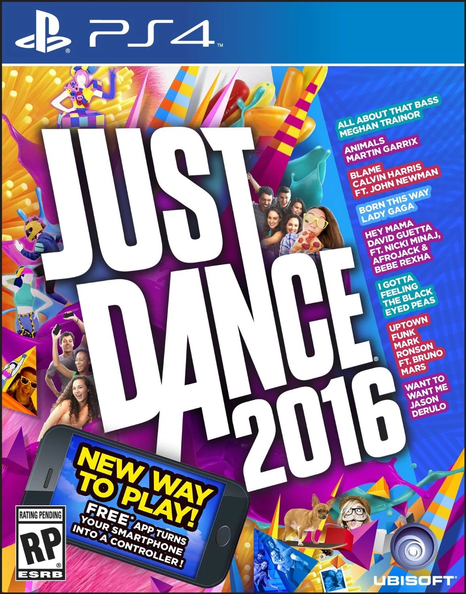 Just Dance 2016 box art