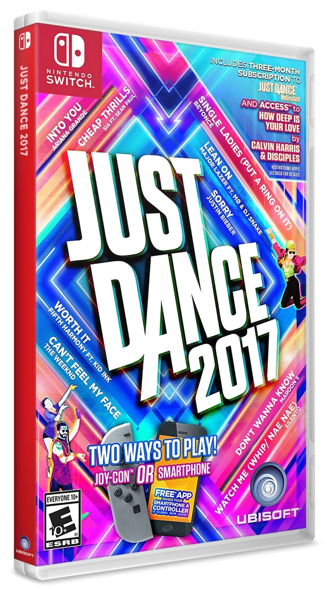 Just Dance 2017 box art