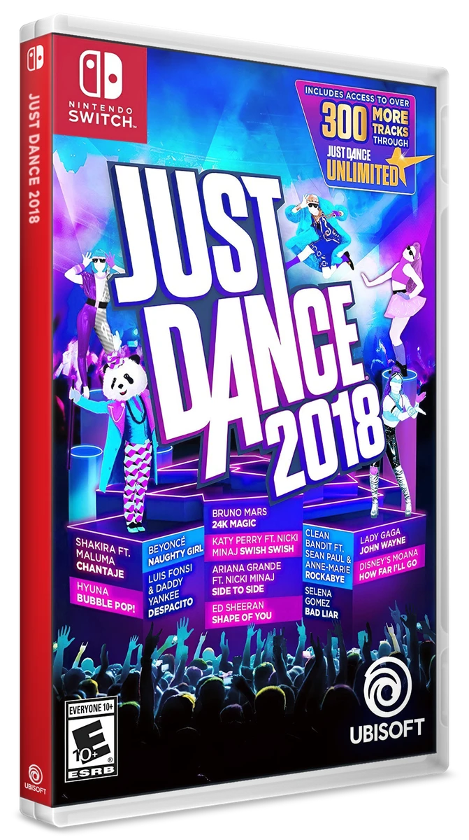 Just Dance 2018 box art